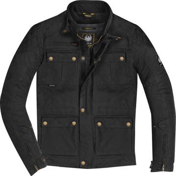 Merlin Yoxall II Zwart Wax Motorjas, Nieuw met kaartje, Jas | textiel, Merlin, Heren