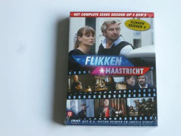 Flikken Maastricht - Seizoen 6 (3 DVD) Nieuw, Cd's en Dvd's, Dvd's | Tv en Series, Ophalen of Verzenden, Zo goed als nieuw