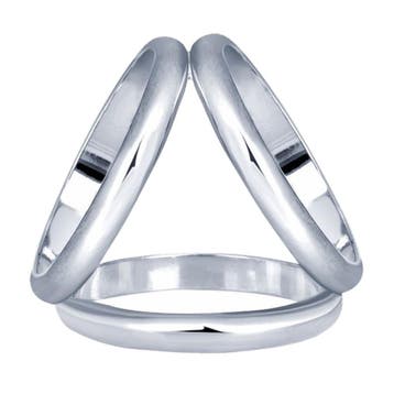 Fako Bijoux - Sjaalklem - Trio Classic - 23x23mm -, Verzenden, Nieuw