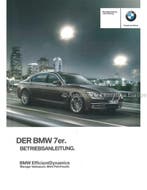 2015 BMW 7 SERIE INSTRUCTIEBOEKJE DUITS
