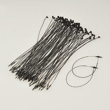 100 stuks  Tie wraps voor kaartjes, sieraden etc. 19cm, Ophalen of Verzenden, Nieuw