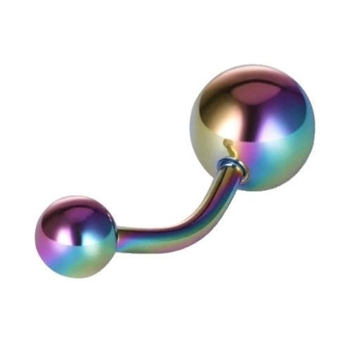 Fako Bijoux - Navelpiercing - Titanium - Multicolour, Sieraden, Tassen en Uiterlijk, Piercings, Verzenden