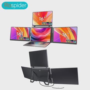16-Inch Draagbare Triple Screen Monitor - FHD Uitbreiding vo, Verzenden, Nieuw