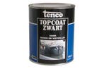 Tenco topcoat teervrij 5 liter, zwart, bus, Verzenden, Nieuw
