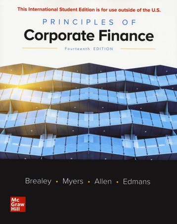Principles of Corporate Finance ISE - Richard Brealey, Verzenden, Zo goed als nieuw, Richard Brealey