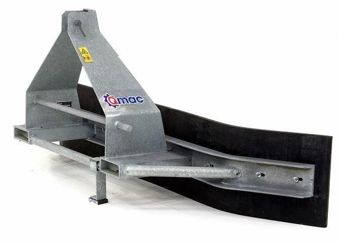 Rubberschuif 2,5 meter voor tractor en palletvork, Zakelijke goederen, Agrarisch | Werktuigen, Ophalen of Verzenden