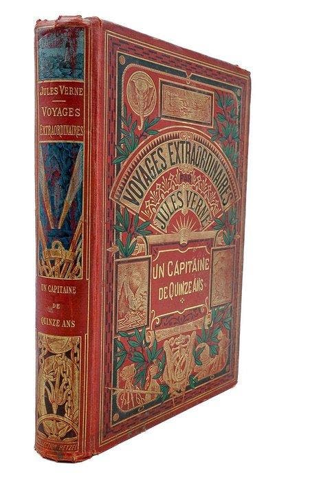 Jules Verne / H. Meyer & Ch. Brabant - Un capitaine de, Antiek en Kunst, Antiek | Boeken en Bijbels