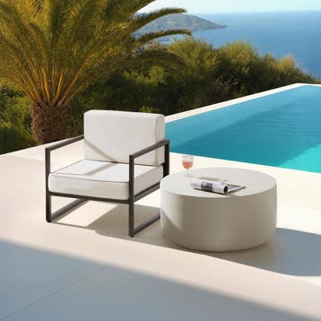 Tuin-loungefauteuil Comosa, XXL-kussens - Set van 2, Verzenden, Nieuw