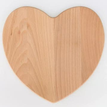 HOCHO Hartvormige Snij- en Serveerplank – Beukenhout – 2, Ophalen of Verzenden, Nieuw