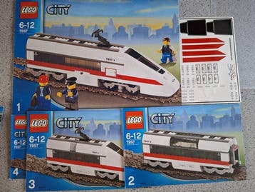 Lego Set - 7897 - Train - Passenger Train, Nieuw