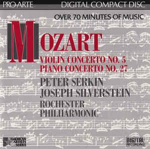 cd - Peter Serkin - Mozart - Violin Concerto No.5, Piano..., Verzenden, Zo goed als nieuw