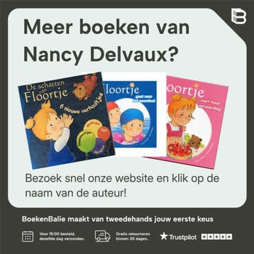Floortje 6 leuke avonturen leesboek - Nancy Delvaux, Verzenden, Zo goed als nieuw, Nancy Delvaux