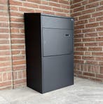 Extra grote pakketbrievenbus - ook geschikt voor poststukken, Verzenden, Nieuw, Rvs, Staande brievenbus