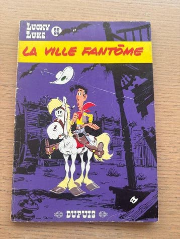 Lucky Luke T25 - La Ville fantôme - B - 1 Album - Eerste, Boeken, Stripboeken, Nieuw
