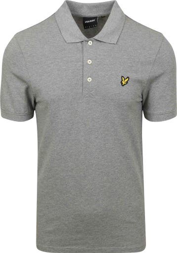 Lyle and Scott Polo Plain Grijs maat XS Heren, Verzenden, Nieuw, Grijs, Lyle and Scott