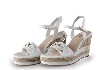 Esprit Espadrilles in maat 39 Wit, Verzenden, Wit, Gedragen, Esprit