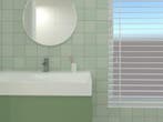 Wandtegel Ragno Sense Cactus Handvorm Lichtgroen Mat 13x13, Keramiek, Nieuw, Minder dan 20 cm, 10 m² of meer