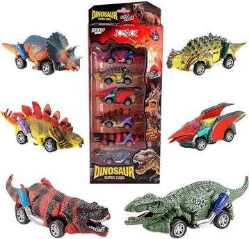Dinosaurus auto speelgoed jongens - Jurassic Speelgoed autos, Verzenden, Nieuw