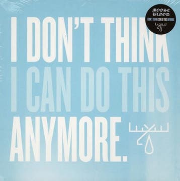 Moose Blood - I Dont Think I Can Do This Anymore, Ophalen of Verzenden, Gebruikt