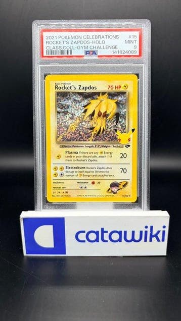 Pokémon - 1 Graded card - Rockets Zapdos Holo 15/132 PSA 9, Nieuw
