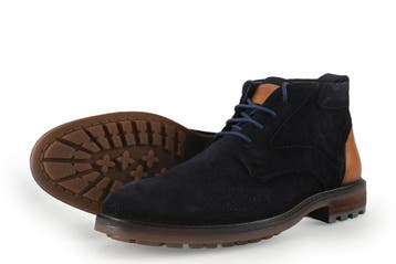 Loff 1881 Veterschoenen in maat 41 Blauw, Zo goed als nieuw, Loff 1881, Veterschoenen, Verzenden