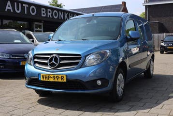 Mercedes-Benz Citan 109 CDI EXTRA LANG I TREKHAAK I BLUETOOT, Stof, Gebruikt, Euro 6, Blauw