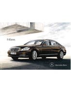 2012 MERCEDES BENZ S KLASSE BROCHURE DUITS, Nieuw, Author