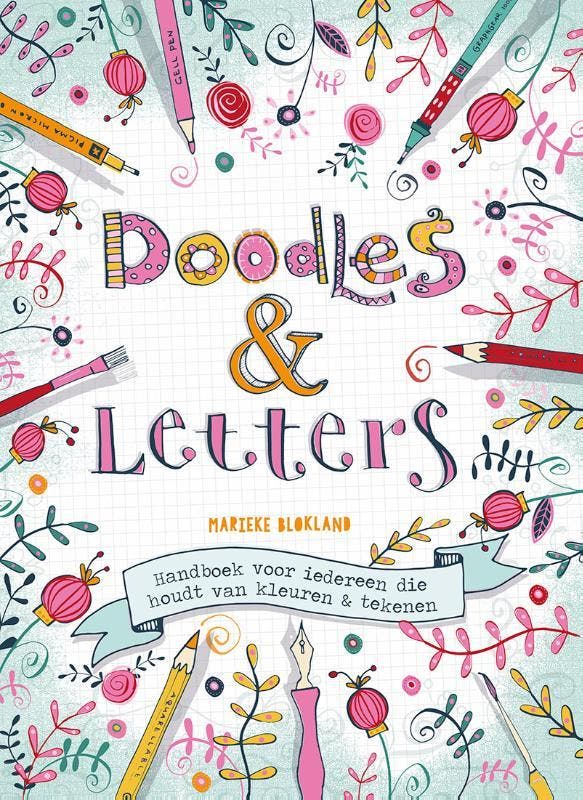 Doodles & letters 9789043918329 Marieke Blokland, Boeken, Hobby en Vrije tijd, Zo goed als nieuw, Verzenden