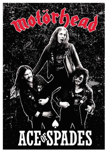 Posters - Poster Motorhead - Ace of Spades, Verzamelen, Verzenden, Zo goed als nieuw