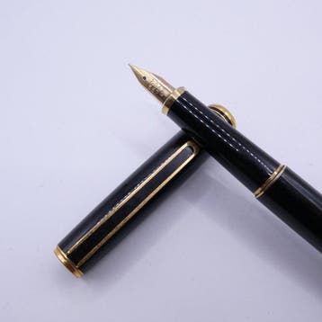 Pilot - Pilot Fountain Pen Black 14K-585 Gold Nib - Zonder, Nieuw