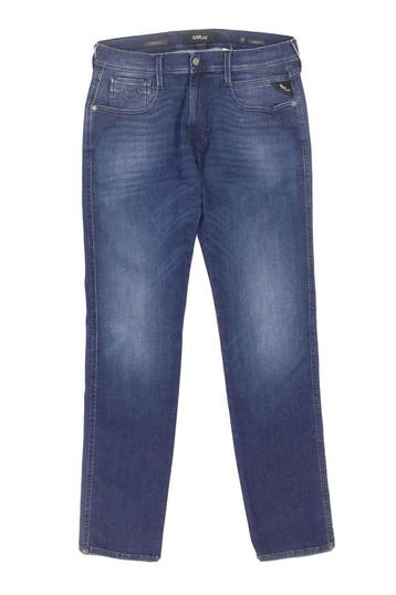 Replay Broek in maat W32 L34 Blauw, Kleding | Heren, Verzenden, Zo goed als nieuw, Blauw, Replay