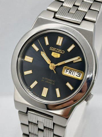 Seiko - Seiko 5 Automatic Day-Date - Zonder minimumprijs -
