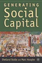 Generating Social Capital 9781403962201 Marc Hooghe, Verzenden, Gelezen, Marc Hooghe