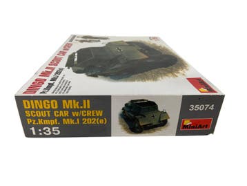 Dingo Mk.II Scout Car w/Crew Pz.Kmpf. Mk.I 202(e), Verzenden, Nieuw