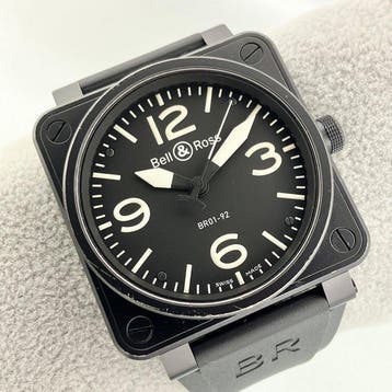 Bell & Ross - Heritage - BR01-92-S - Heren - 2000-2010, Nieuw
