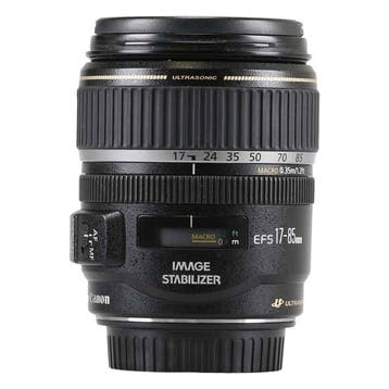 Canon EF-S 17-85mm f/4-5.6 IS USM met garantie, Gebruikt, Canon, Ophalen of Verzenden, Standaardlens