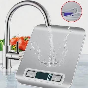 Digitale Keukenweegschaal RVS - 10kg/5kg Precisie met LED Di, Boeken, Gezondheid, Dieet en Voeding, Verzenden, Nieuw