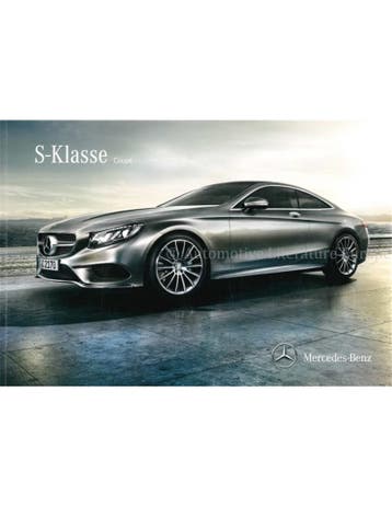 2015 MERCEDES BENZ S KLASSE COUPE BROCHURE DUITS, Nieuw, Author