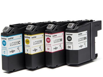 Brother LC-223 - Inktcartridge - 550 paginas - Zwart Geel, Verzenden, Nieuw