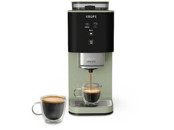Krups -   Coffee Crush - Automatische Espressomachine Lichen, Witgoed en Apparatuur, Verzenden, Nieuw, Koffiebonen
