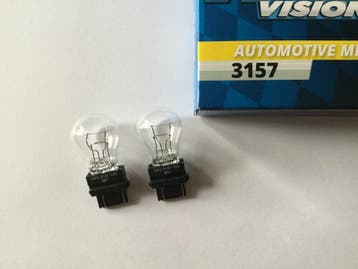 Amerikaanse insteek Lamp 3157 per 2 stuks., Auto-onderdelen, Verlichting, Ophalen of Verzenden, Nieuw