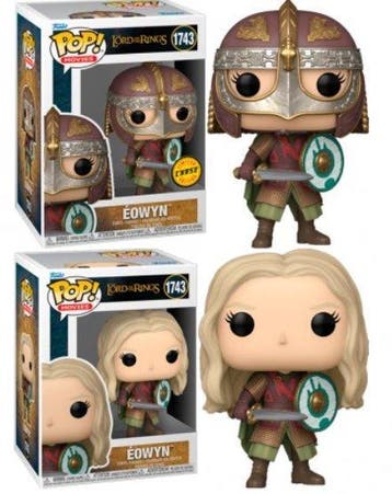 Funko - Funko Pop - Lote de 2 - Éowyn #1743 Chase + Edición