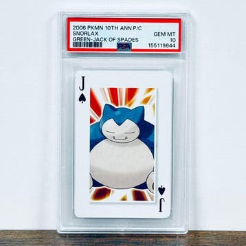 Pokémon Graded card - Snorlax 10th Anniversary - Pokémon -, Hobby en Vrije tijd, Nieuw