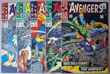 The Avengers (Vol. 1) #31, 34, 35 UK Price Variant, 36, 37 -, Boeken, Nieuw