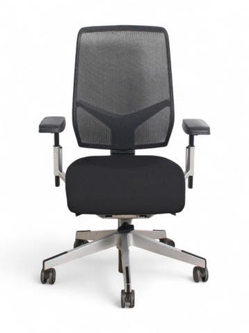 Giroflex 68 bureaustoel, zwart-aluminium, Ophalen of Verzenden, Nieuw