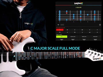 Litejam Smart Learning Electric Guitar | Music Department, Muziek en Instrumenten, Snaarinstrumenten | Gitaren | Elektrisch, Ophalen of Verzenden