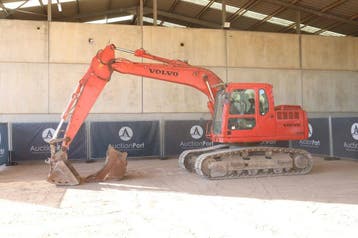 Veiling: Rupsgraafmachine Volvo EC140B Diesel 69kW 2004, Zakelijke goederen, Machines en Bouw | Kranen en Graafmachines, Ophalen