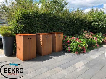 Cortenstaal container ombouw, Nieuw, Ophalen of Verzenden, Metaal, 60 tot 100 cm