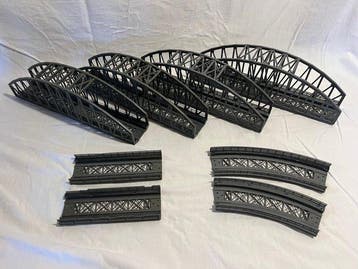 Märklin H0 - Modeltrein brugdelen (8) - Voor Marklin M -rail, Nieuw