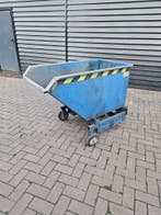 Kiepbak kantelbak spanenbak heftruck 300 liter, Voorzetapparatuur